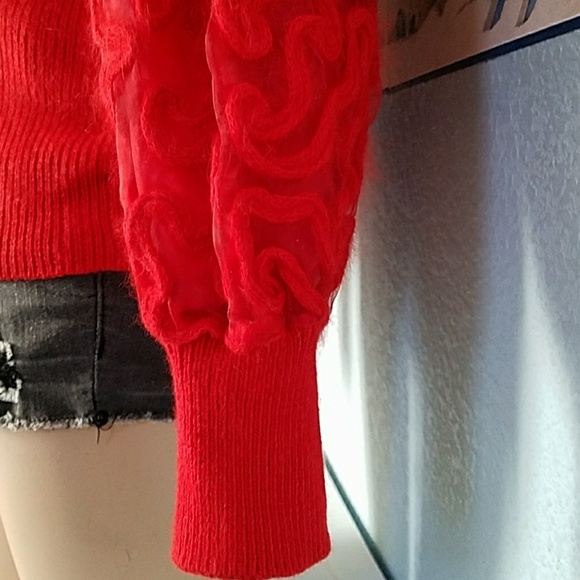 VINTAGE LAMSHINI ANGORA BLEND JACKET - Picture 6 of 8